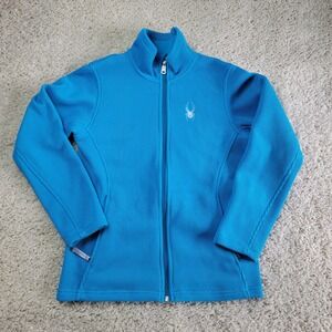 Juniors Spyder Endure Core Full Zip Mid-weight Sweater Jacket Size Large